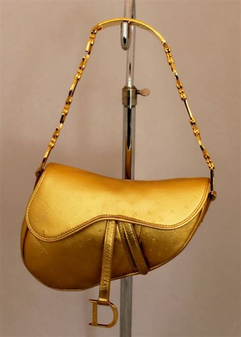 dior saddle bag gold|dior saddle bag price increase.